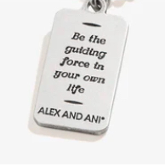 🌙ALEX AND ANI🌙Intuition Moon Oracle Charm Bangle Bracelet/Rafaelian Silver/EUC - Picture 3 of 8